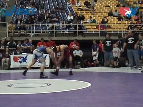 USAW Cadet Folkstyle Nationals: 140 pound final - Cody Ross vs. Abraham Rodriguez