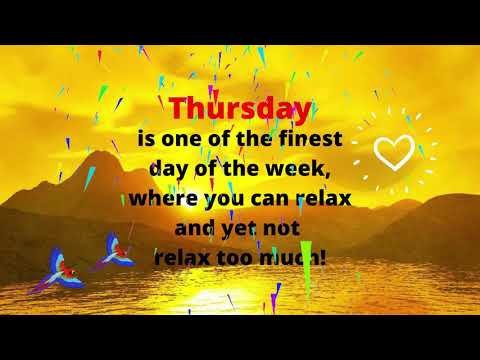 Happy Thursday - Happy Thursday E Card- Greeting E Card
