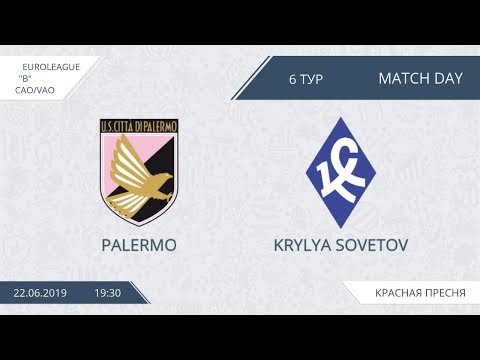 AFL19. Euroleague. Division B. CAO/VAO. Palermo - Krylya Sovetov