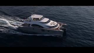 Sunreef 60 LOFT Fineline and 70 Sunreef Power Blue Belly in Cannes