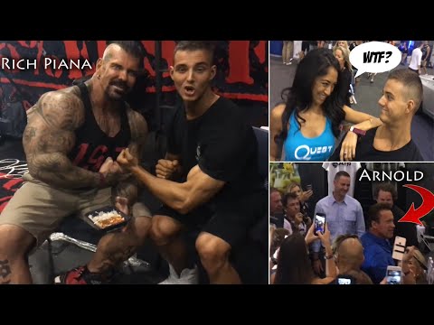 Rich Piana Találkozó | CSAJ RÁM MOZDULT | Arnold Élőben - AUSZTRÁLIA FITNESSZ EXPO VLOG 2/3