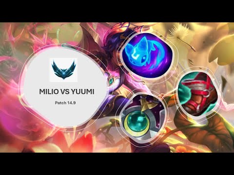 MILIO & Aphelios vs YUUMI & Twitch (Support) | EUNE Platinum | 14.9 | Gameplay & Review