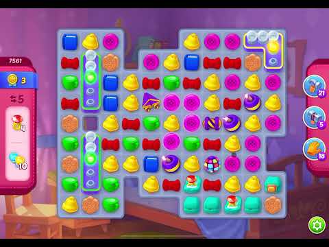 HomeScapes Level 7561 no boosters (12 moves)