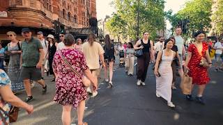 Walking Through London’s West End in a Heatwave 🥵 (4K)