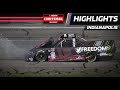 Dean Thompson, Spencer Boyd wreck on restart