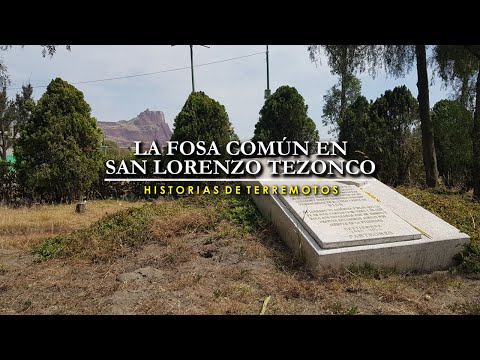 La fosa común en San Lorenzo Tezonco