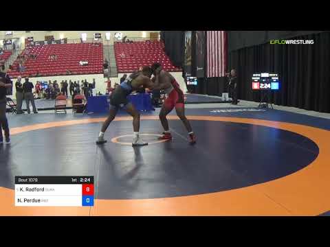 2018 Marine Corps US Open/Senior Men's Greco-Roman 87 Rnd Of 16 - Kevin Radford (Sunk) Vs. Noah Pe