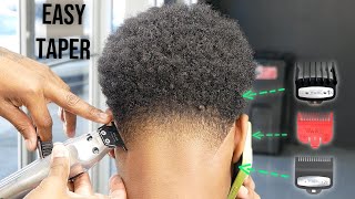 3 Step Taper | Easiest Haircut To Do ✅🔥