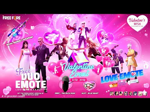 Valentine Event 2026 😱 | Upcoming Events In Free Fire | Free Fire New Event | Ff New Event Today