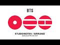 STUDIO NOTES I ARIRANG