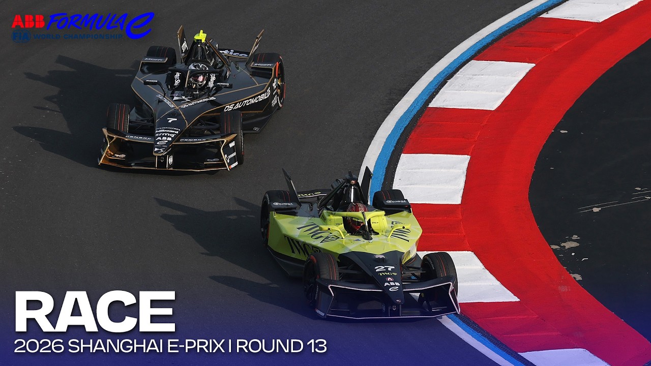 LIVE | Race | 2026 Shanghai E-Prix Round 13 | Formula E