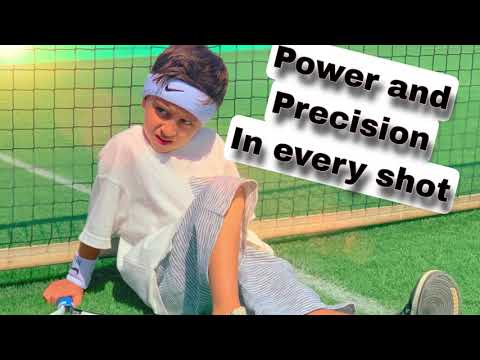 The shots that won him the game! | Key tennis technique | Mahbod tennis