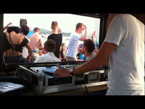 Getting started on the Pukka up Boat party! ibiza style!