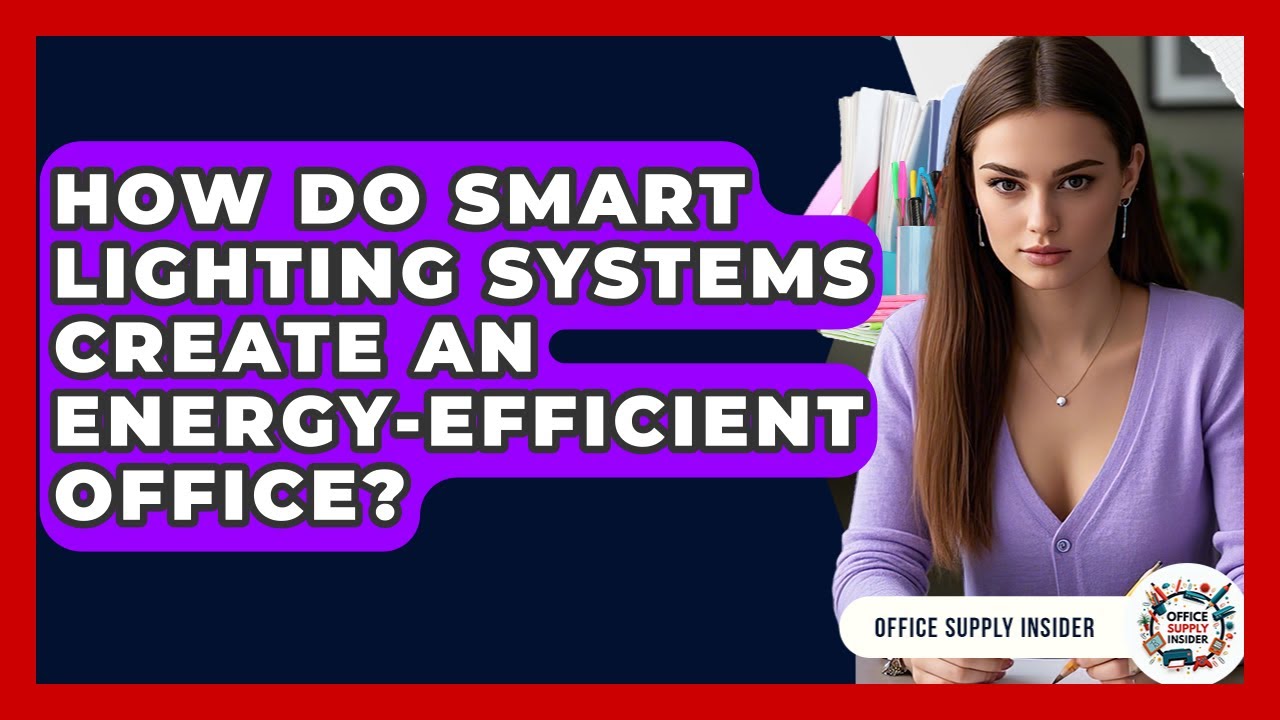 How Do Smart Lighting Systems Create An Energy-efficient Office? - Office Supply Insider