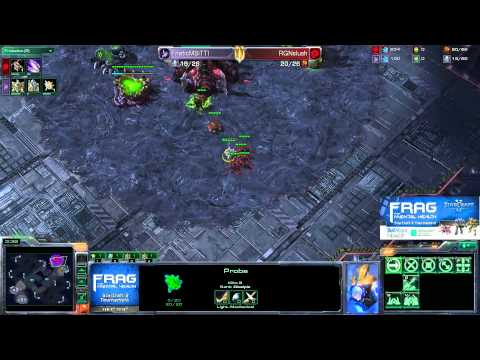 [SHOW MATCH] RGNslush (Z) VS FnaticMSiTT1 (P) Game 2 Part 1 -- Starcraft 2