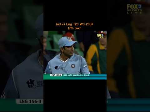 India vs England | ICC World T20 2007 | Group Stage Thriller