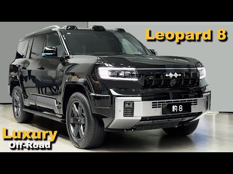 2026 BYD Leopard 8 - Luxury PHEV Off-Roader with Huge Space Upgrade