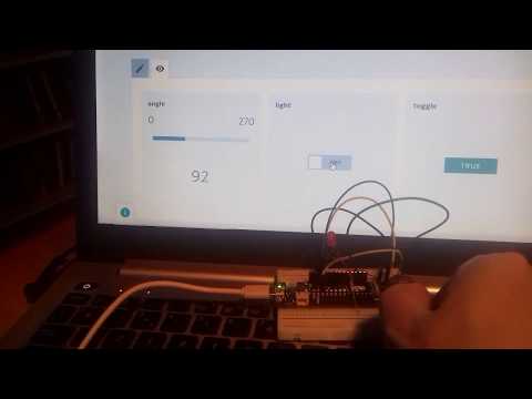 Demo Arduino IoT Cloud with MKR WiFi 1010