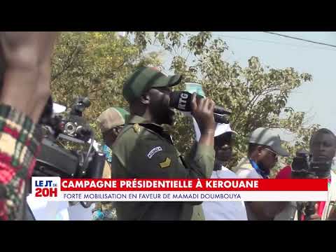 Campagne présidentielle à Kerouane : Forte mobilisation en faveur de Mamady Doumbouyah