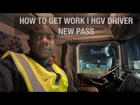 HOW TO GET WORK AS A HGV DRIVER NEW PASS | UK