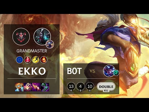 Ekko Bot vs Vayne - EUW Grandmaster Patch 11.15