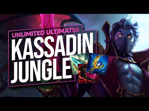MAXIMUM MANA BUILD KASSADIN JUNGLE LET'S YOU PERMA R