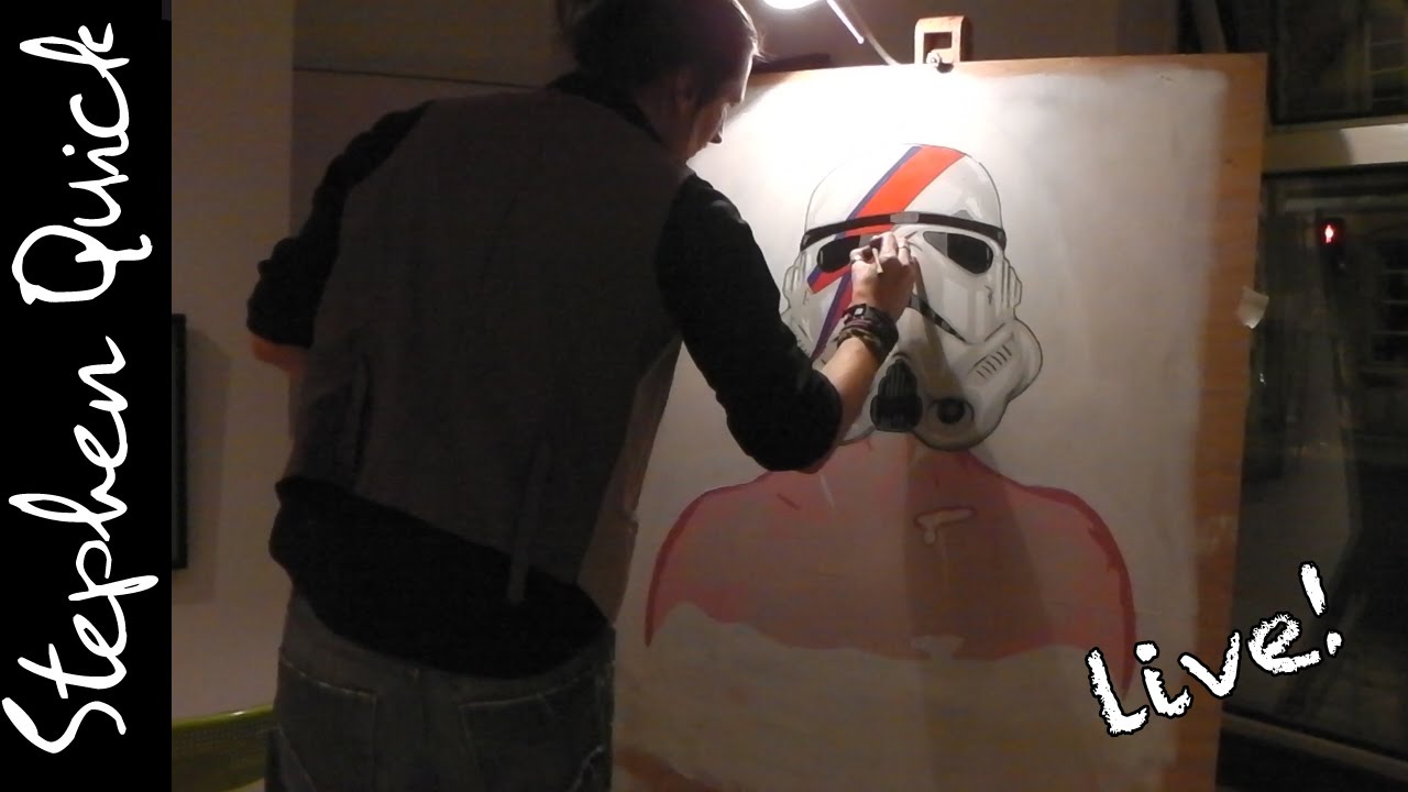 Live Painting 7 Live at Exhibition