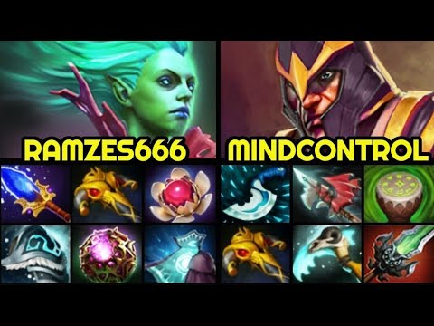 RAMZES666 vs MINDCONTROL Carry Battle — Death Prophet vs Silencer 7.27 Dota 2