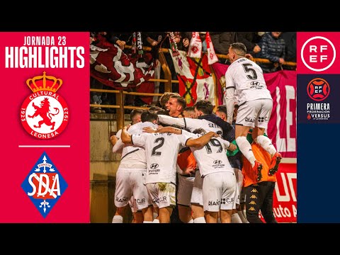 Resumen #PrimeraFederación | CyD Leonesa 2-1 SD Amorebieta | Jornada 23 | Temporada 2024/25