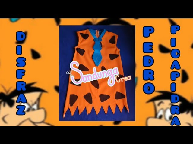 Vídeo relacionado con Rubies Disfraz Pedro Picapiedra para hombres, Túnica impresa con corbata, Talla única, Oficial The Flintstones para Carnaval, fiestas, despedidas y cosplay