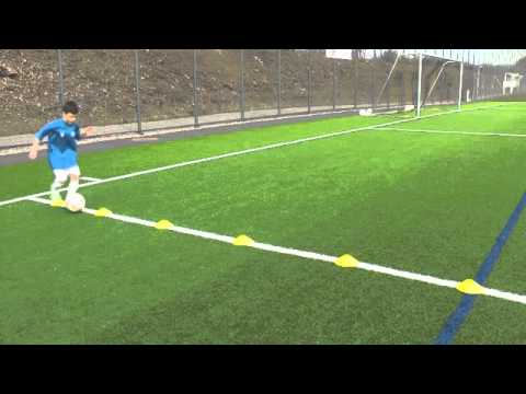 Fussballtraining: 6er Reihe Übung 1-5 - Ballkontrolle - Technik