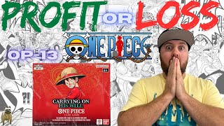 OPENING ONE PIECE OP-13 SET!! PROFIT OR LOSS EDITION 3 HIT BOX.!