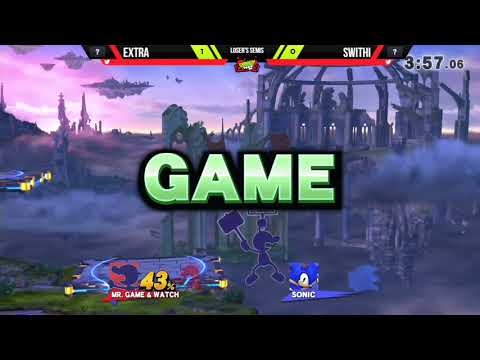 October '17 Ranbat - Extra (G&W) vs Swithi (Sonic) - Losers Semi's - Smash Wii U