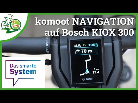 Bosch KIOX 300 Navigation 🚴 So funktioniert Flow App & komoot Zielführung 🏁 smart System 📱