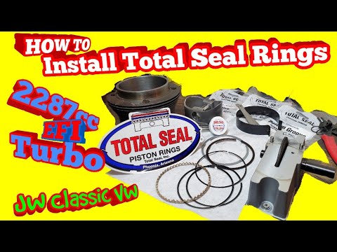 Turbo VW Beetle with Total Seal Ring Install | JW Classic VW