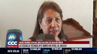 DILMA TOCONAS JEFA DEL ÁREA CULTURAL DE CASA HISTÓRICA