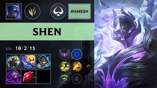 (GMB Rharesh) Shen Jungle vs Master Yi - EUW Master Patch 26.14
