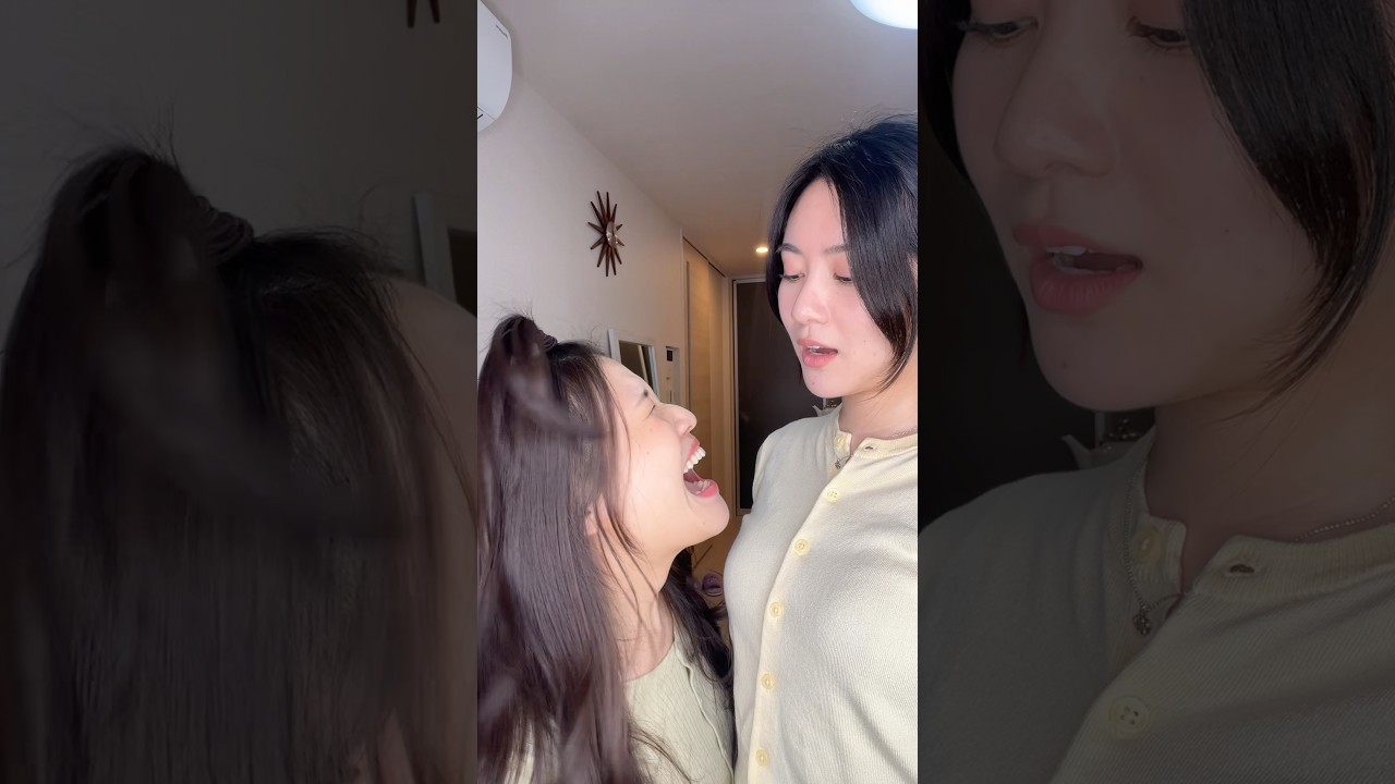 姉妹で喧嘩した時のリアル #せなかな #せなかなの日常