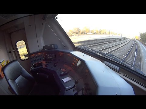 Train Driver's POV virm Nijmegen - Arnhem 2016