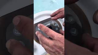 How to unlock Sundance E680 hot tub panel