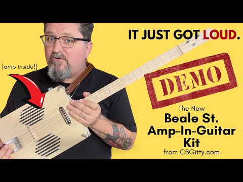 DEMO: Beale St. Busker Amp-In-Guitar Kit from CBGitty.com