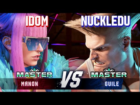 SF6 ▰ IDOM (Manon) vs NUCKLEDU (Guile) ▰ High Level Gameplay