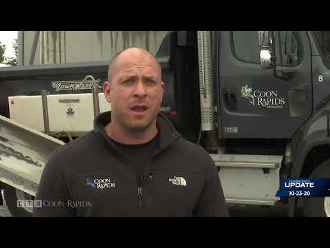 Winter Storm Brings Out Snowplows in October