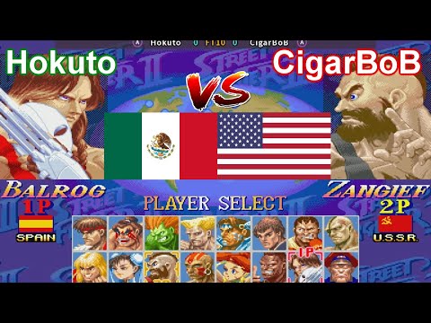 Super Street Fighter II X: Grand Master Challenge - Hokuto vs CigarBoB FT10