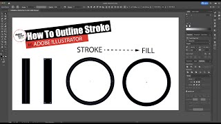 How To Outline Stroke In Adobe Illustrator