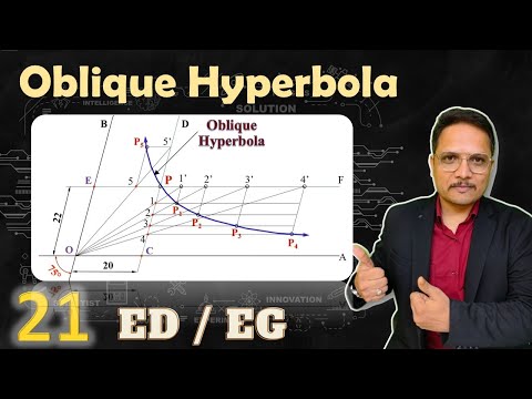 Oblique Hyperbola in Engineering Graphics Hyperbola