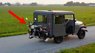 My Vintage Postal Jeep is my other Motorcycle (DJ5 Mail truck)