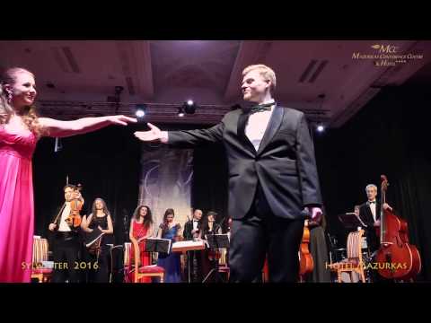 Sylwester 2016 w MCC  Mazurkas-Soliści:Ivana Komarewicz-sopran,Nazar Tatsyshyn-tenor