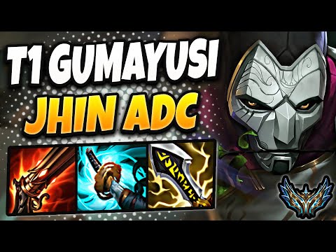 T1 Gumayusi Jhin vs Xayah [ ADC ] Patch 13.21 Korea Challenger ✅