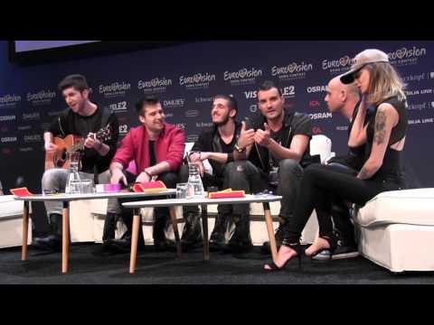 ESCKAZ in Stockholm: Meet and Greet with Highway (Montenegro)